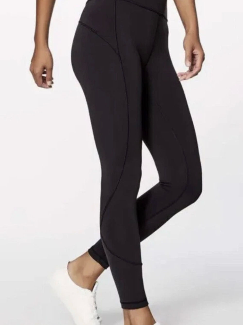 Lululemon In Movement 7/8 Tight Everlux High-Rise Black Performance Leggings